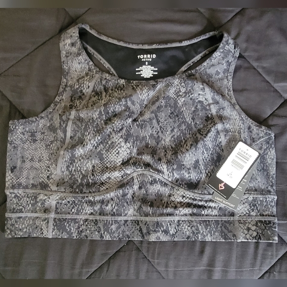 Torrid Low-Impact Wireless Longline Active Sports Bra - Picture 4 of 7